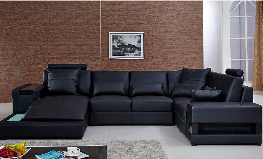 Bond Leather Sofa Lounge Set